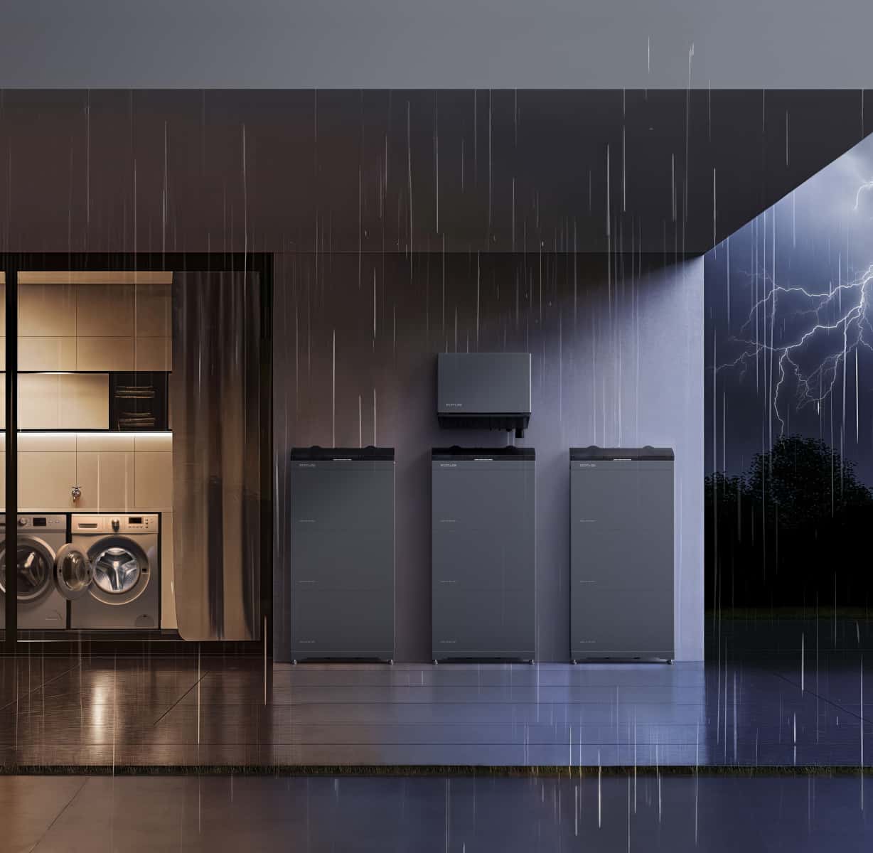 EcoFlow PowerOcean Plus 3-phasiges Heimspeicher Solarsystem