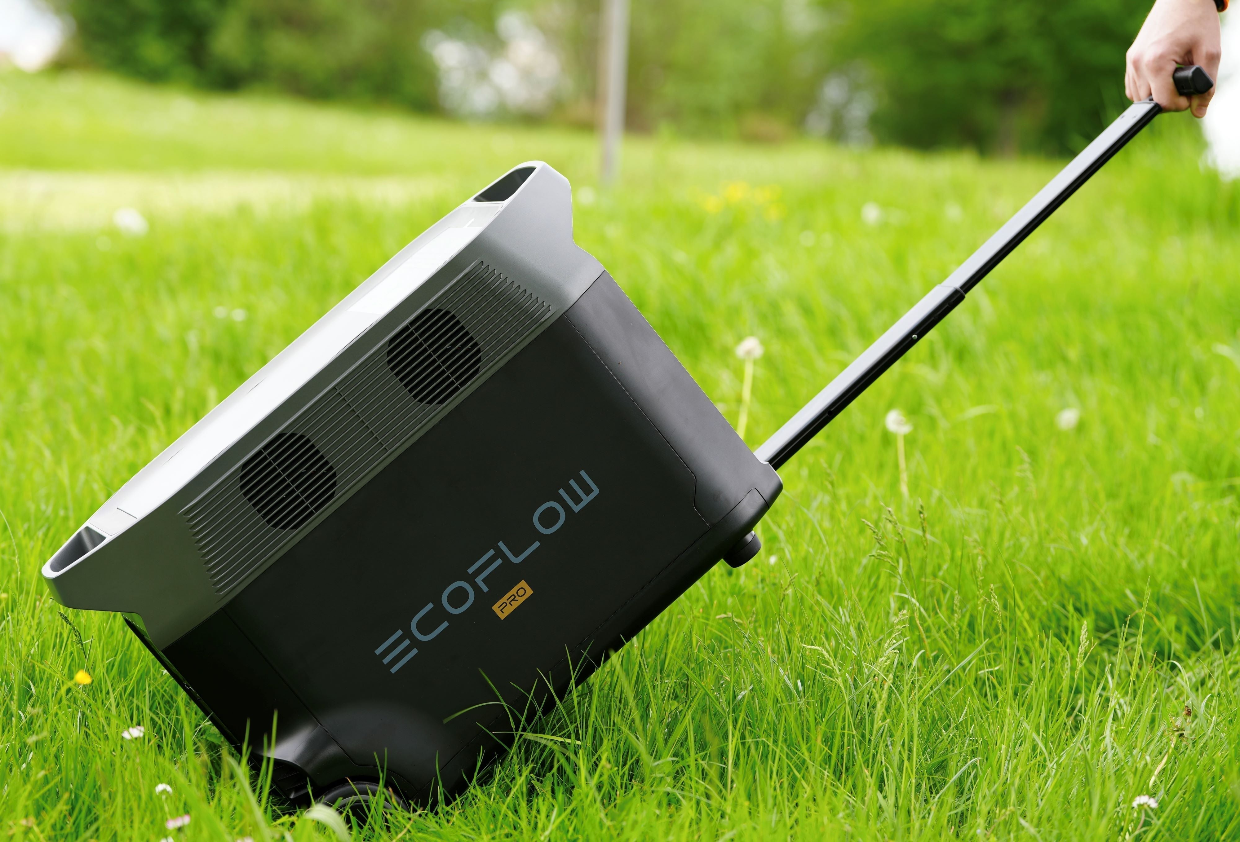 Delta Pro Balkonkraftwerk Set (Delta Pro + 1-6x Solarpanels + Wechselrichter + XT60 + BKW Pro Kabel + Solarkabel)